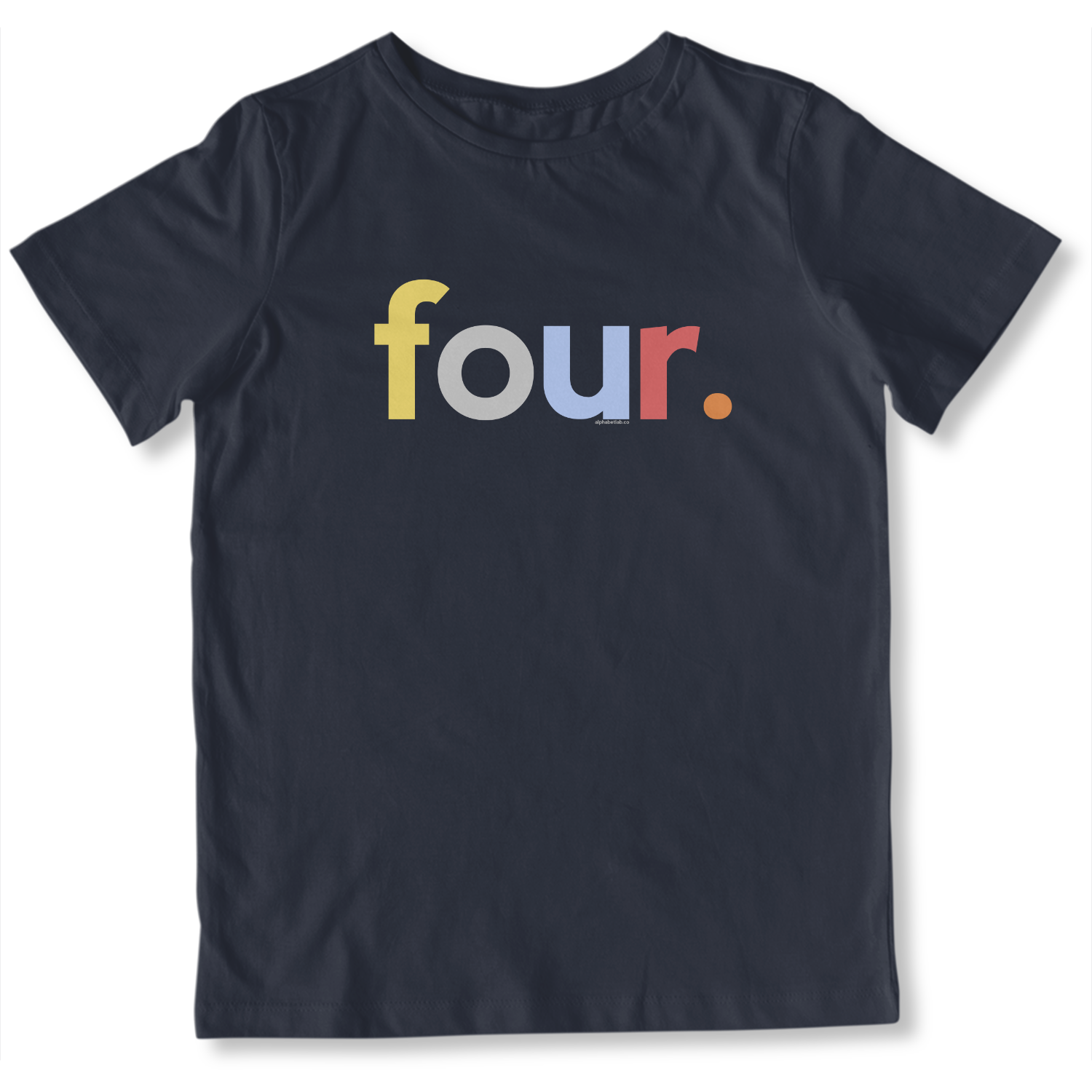 Boys 4th Birthday Shirt Four - Original