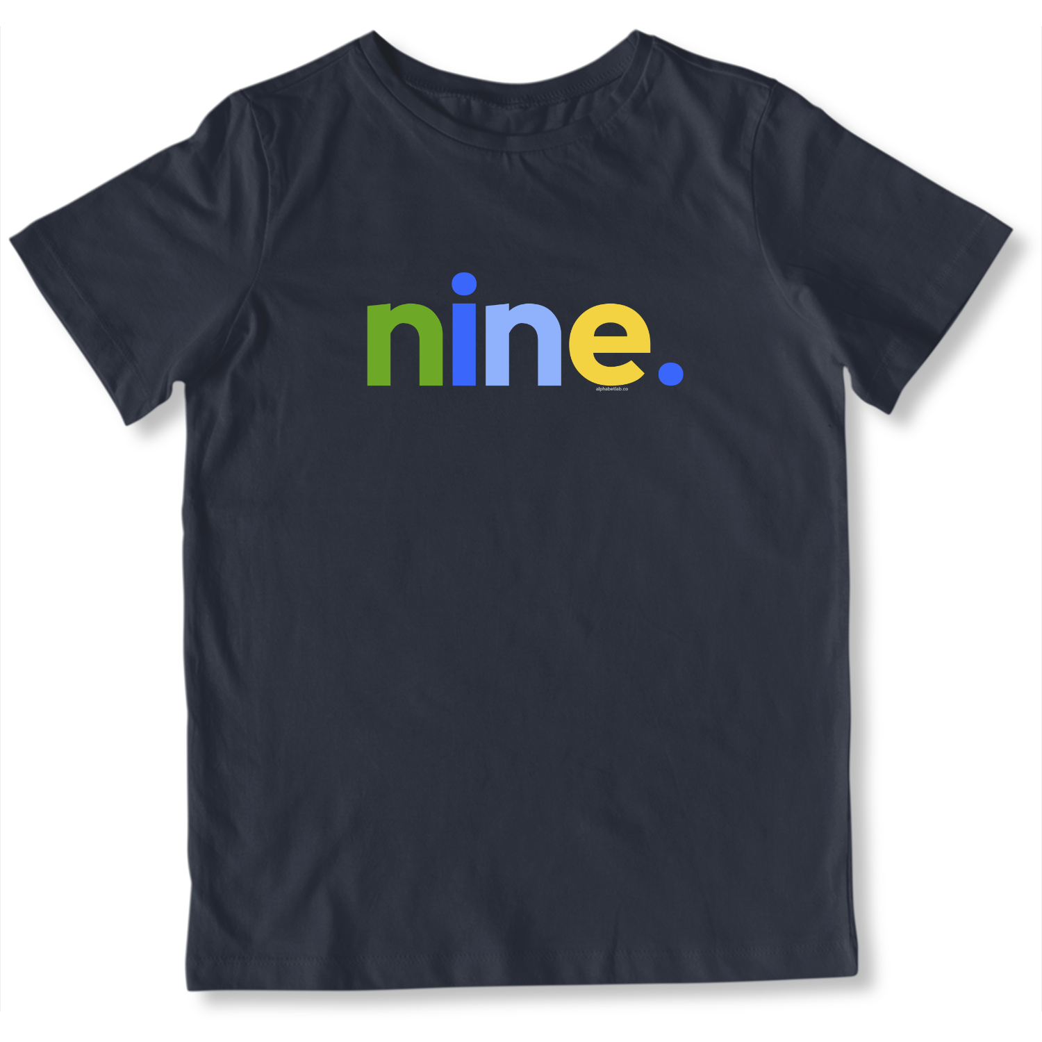 Boys 9th Birthday Shirt Nine - Alternative
