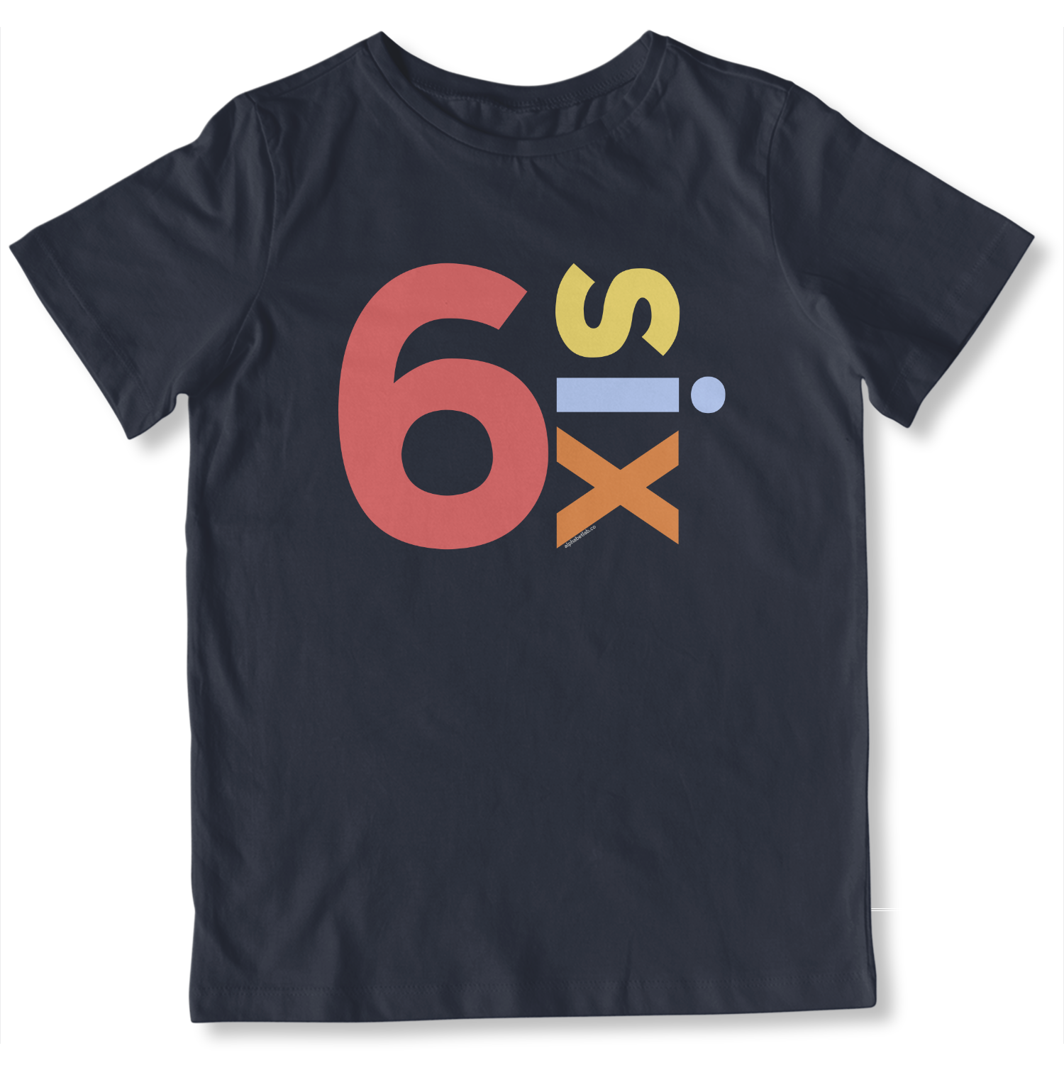 Boys 6th Birthday Shirt Six - Number