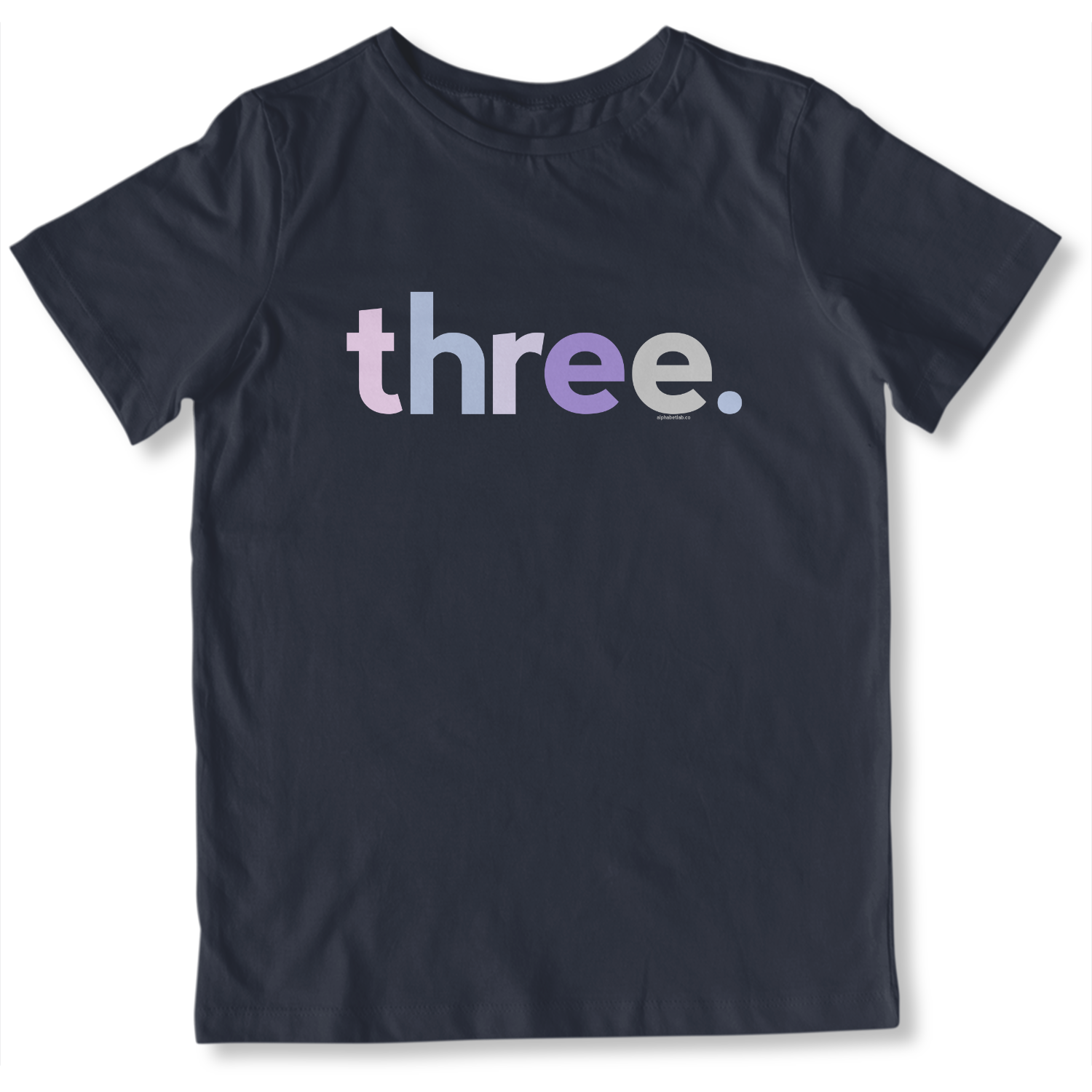 Girls 3rd Birthday Shirt Three - Original