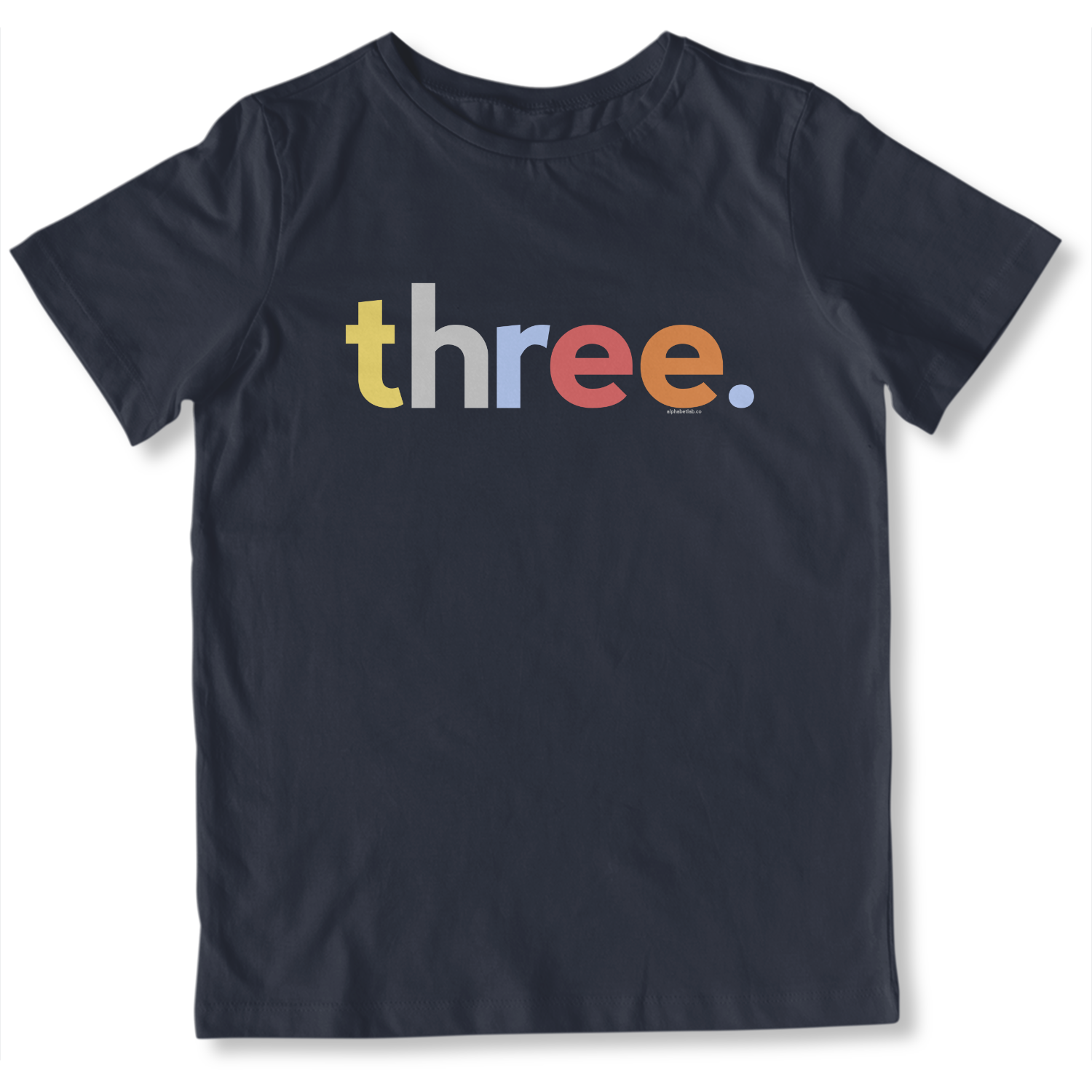 Boys 3rd Birthday Shirt Three - Original