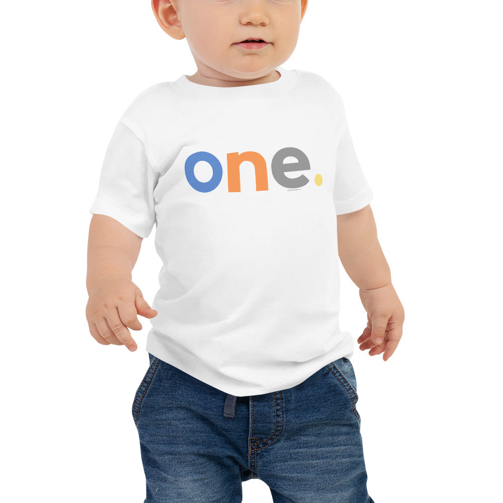 Boys 1st Birthday Shirt One - Alternative