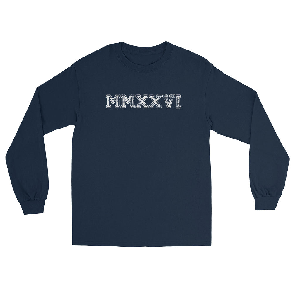 Class of 2026 MMXXVI Long Sleeve T-Shirt - Roman