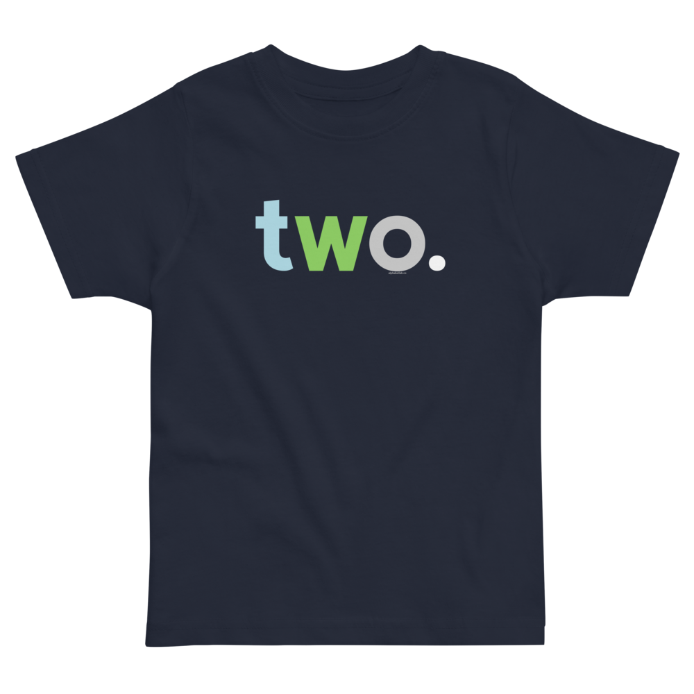 Boys 2nd Birthday Shirt Two - Alternative