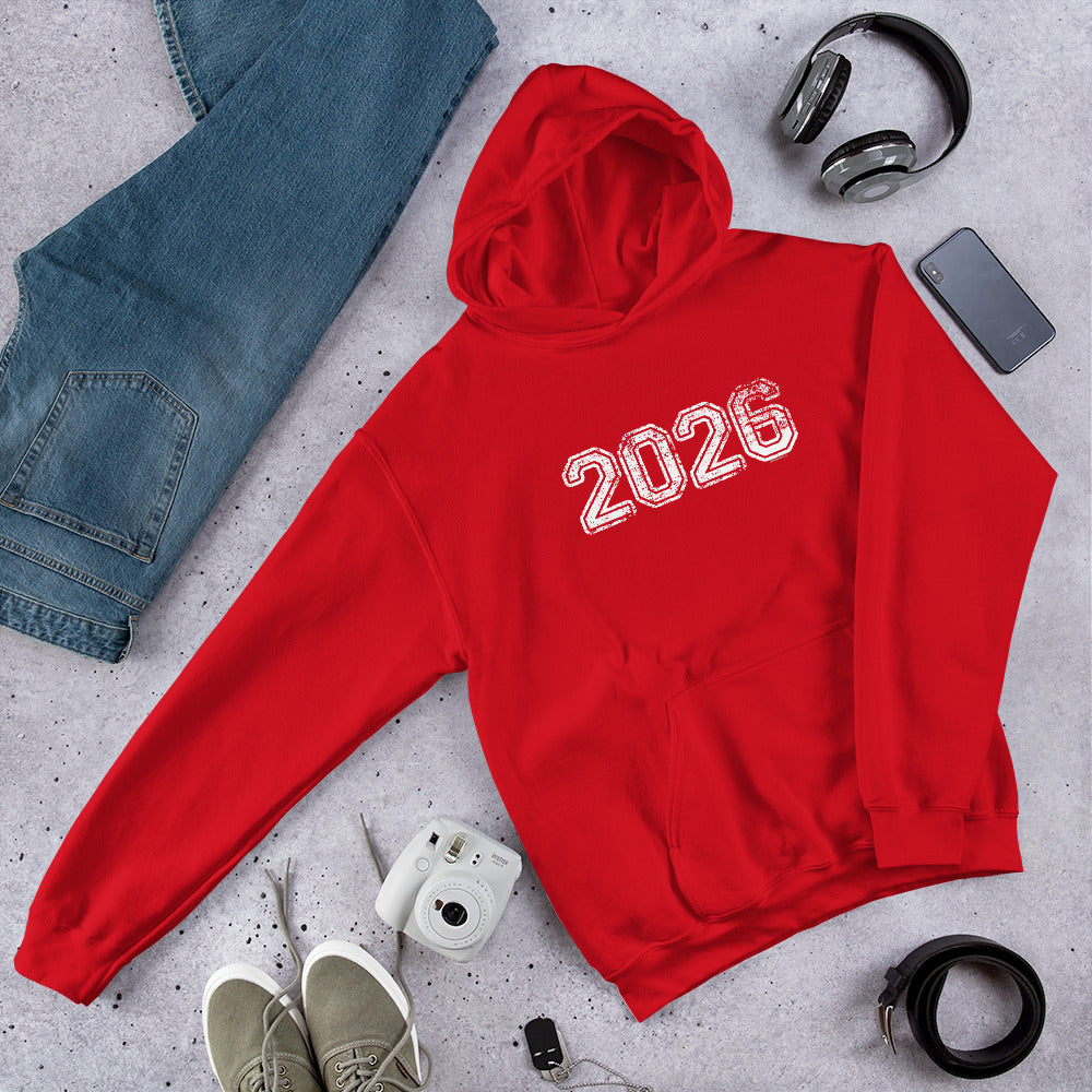 Class of 2026 Hoodie Sweatshirt - Year