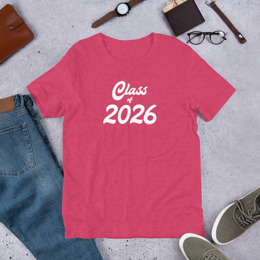Class of 2026 T-Shirt - Script