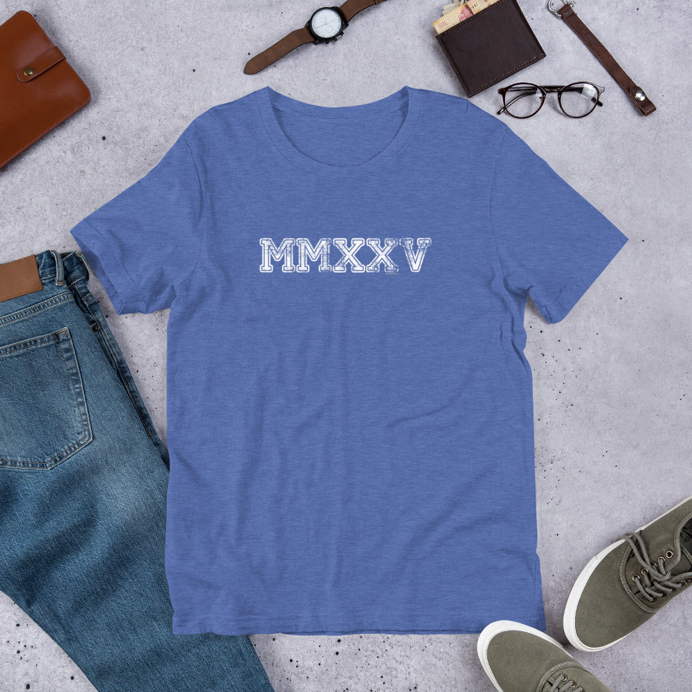 Class of 2025 MMXXV T-Shirt - Roman
