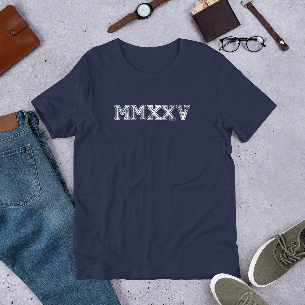 Class of 2025 MMXXV T-Shirt - Roman