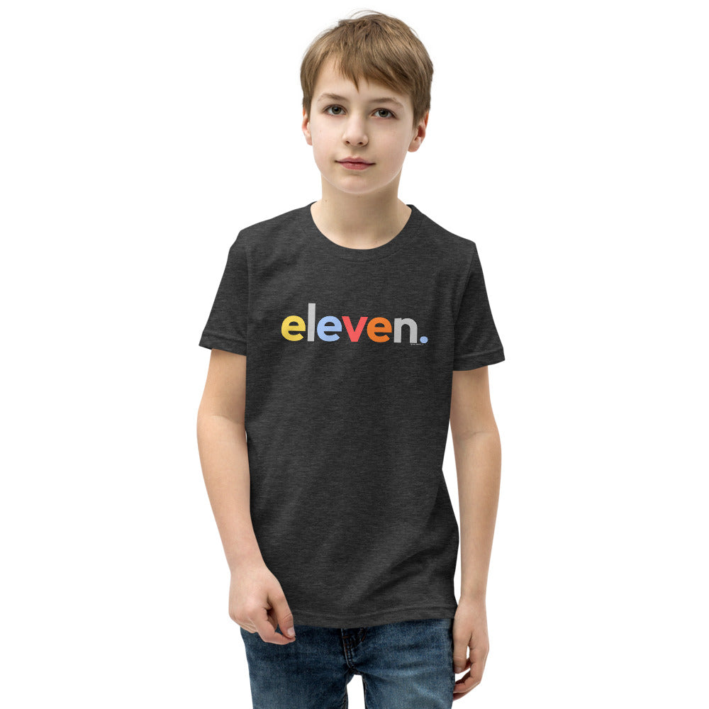 Boys 11th Birthday Shirt Eleven - Original