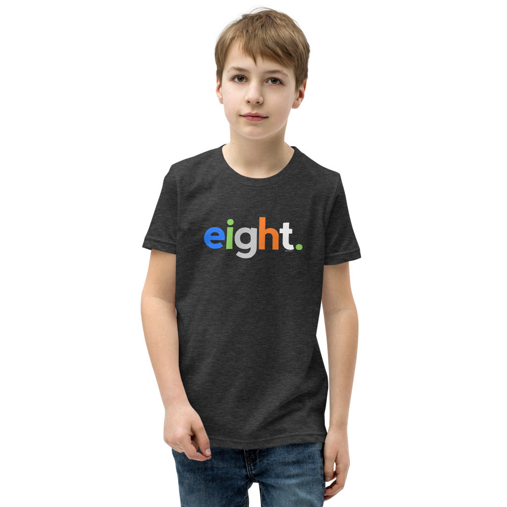 Boys 8th Birthday Shirt Eight - Alternative