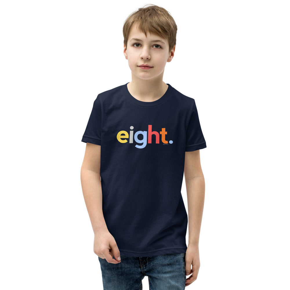 Boys 8th Birthday Shirt Eight - Original