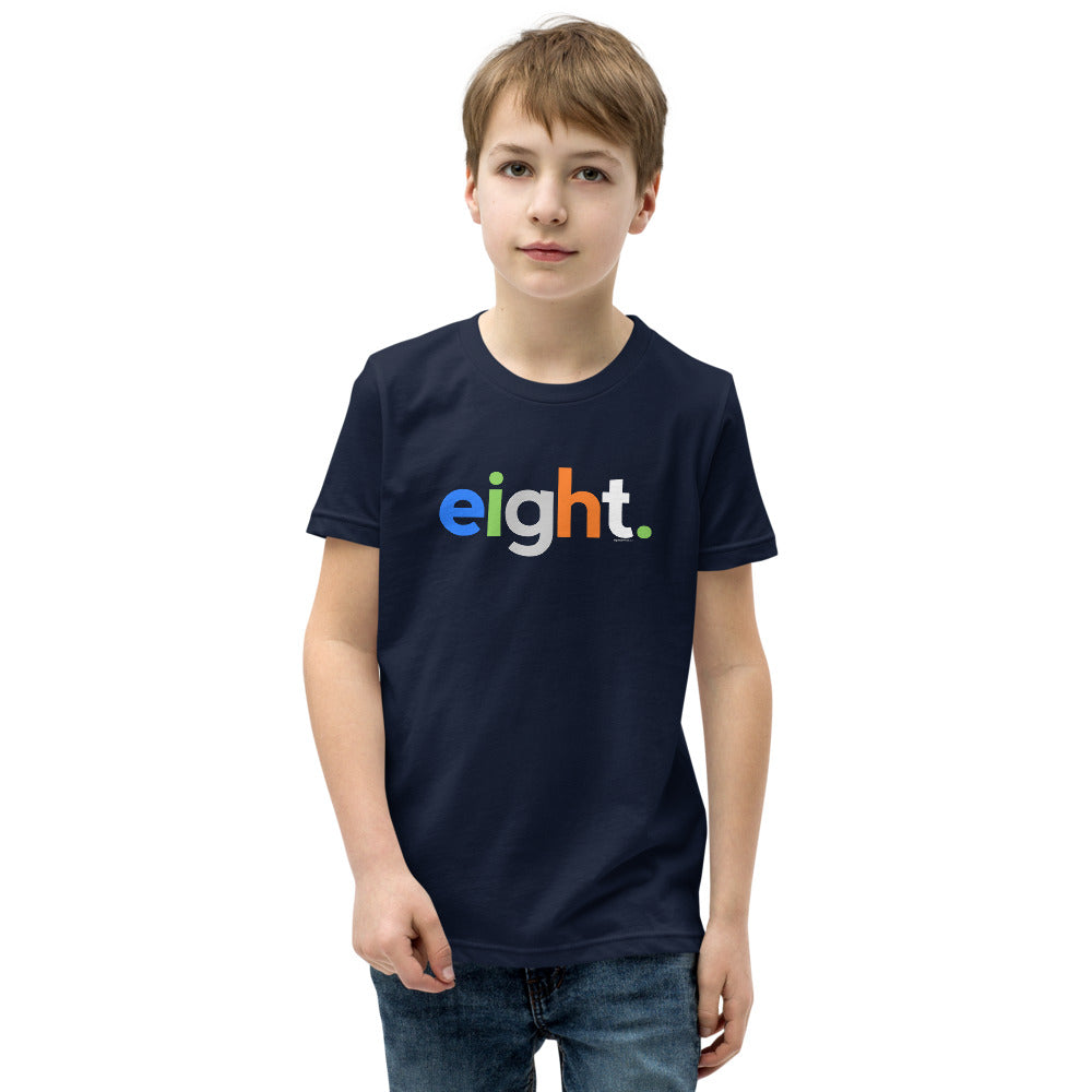 Boys 8th Birthday Shirt Eight - Alternative