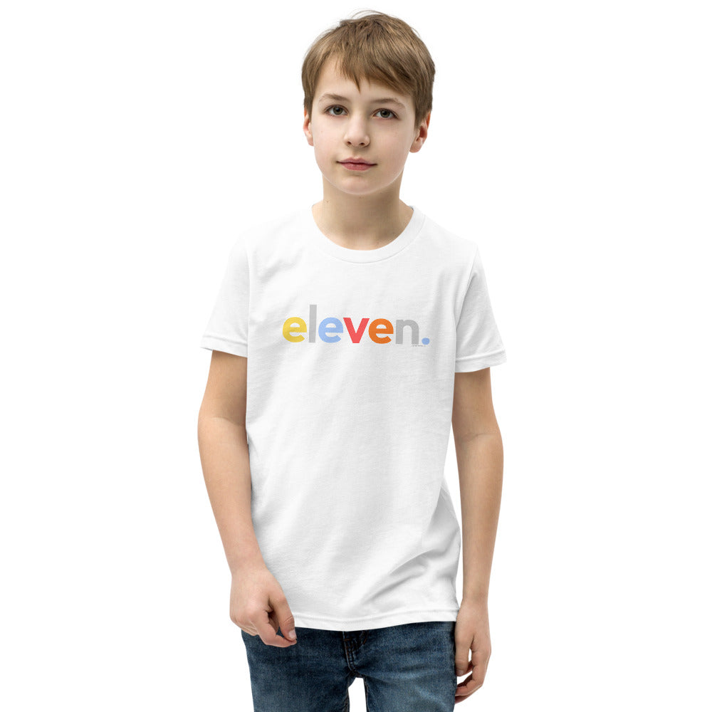 Boys 11th Birthday Shirt Eleven - Original