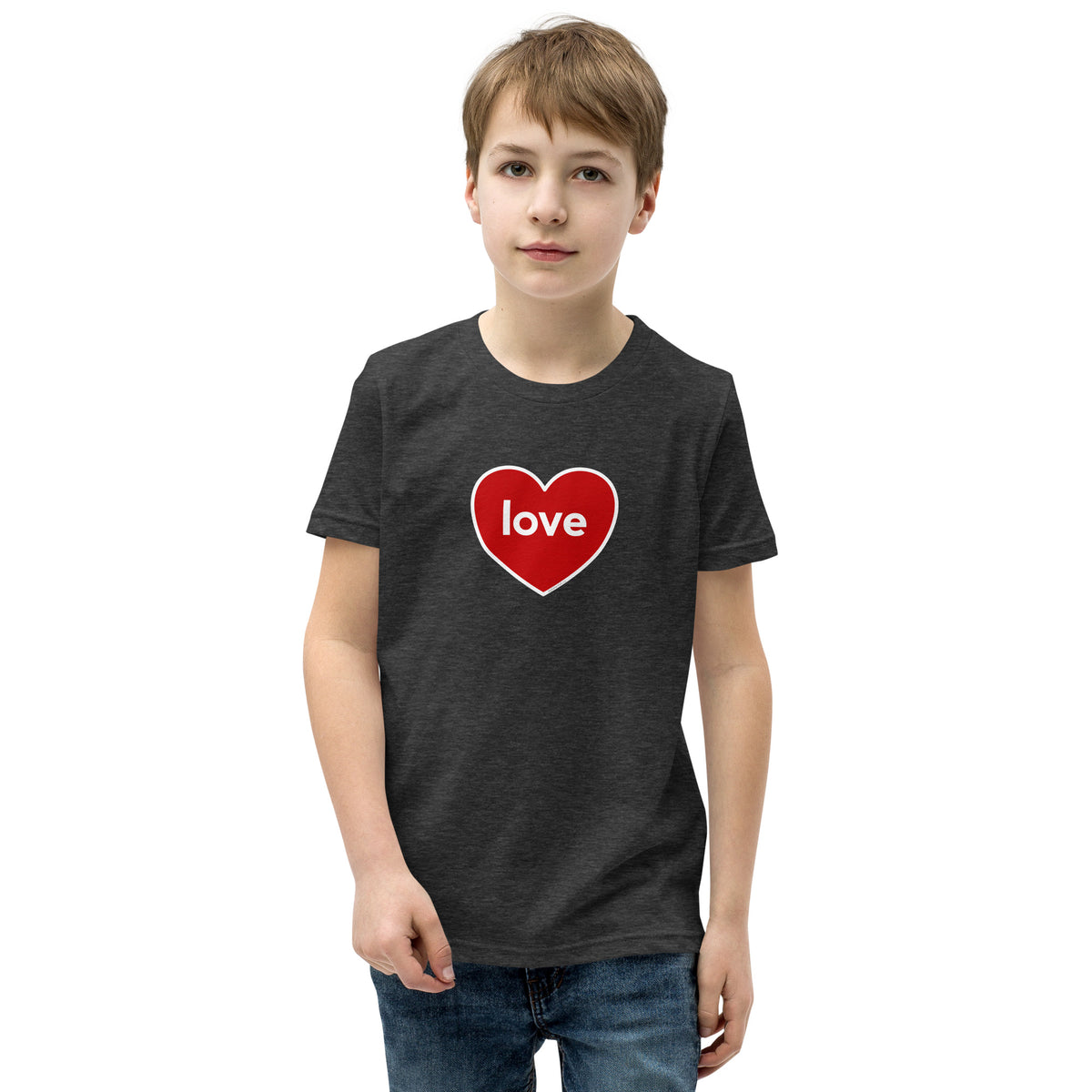 Love Heart Kids Valentine’s Day T-Shirt