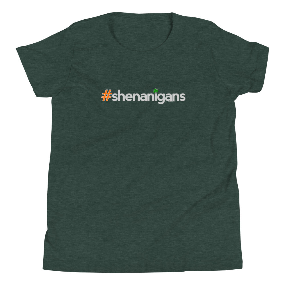 Hashtag Shenanigans Kids St. Patrick&#39;s Day T-Shirt