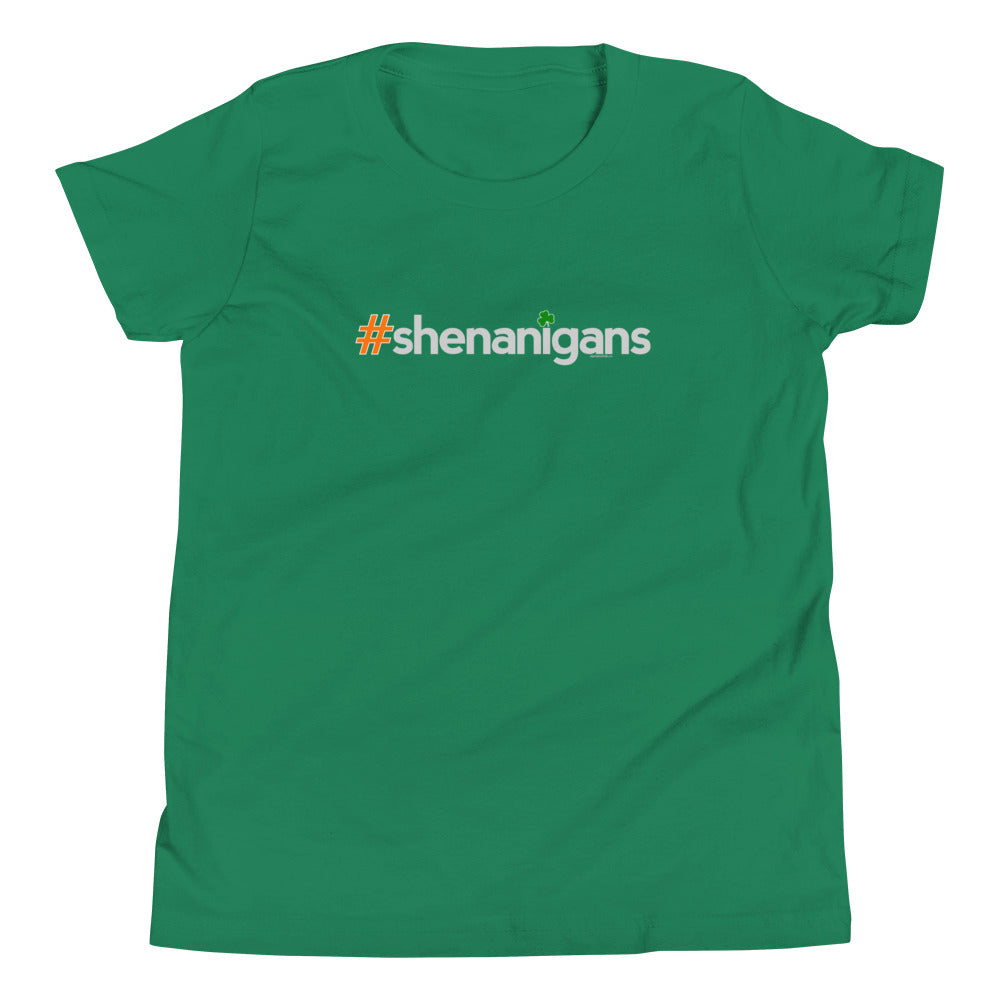 Hashtag Shenanigans Kids St. Patrick&#39;s Day T-Shirt