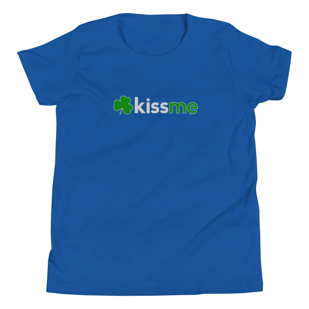 Kiss Me Shamrock Kids St. Patrick&#39;s Day T-Shirt