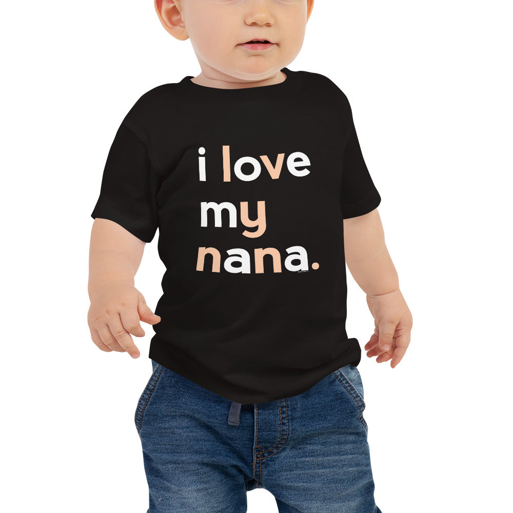 Girls I Love My Nana T-Shirt - Family Shirts