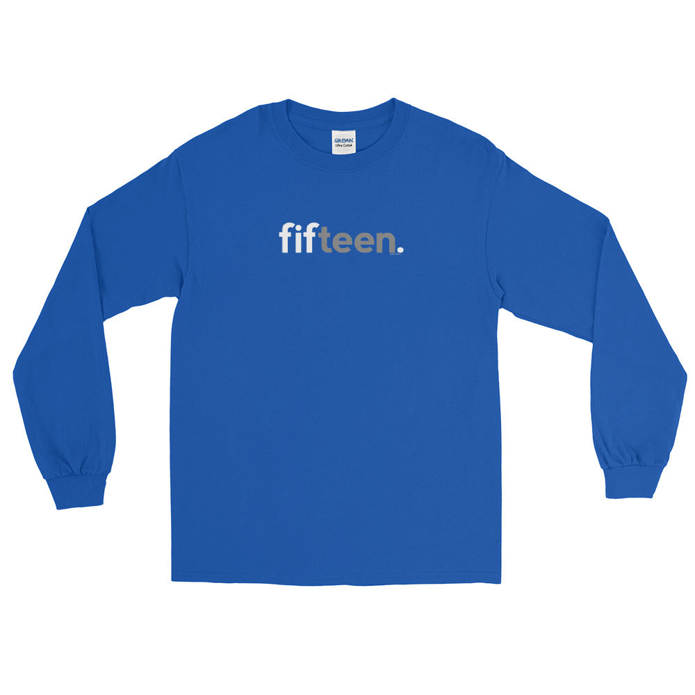 Teens 15th Birthday Long Sleeve T-Shirt Fifteen - Original