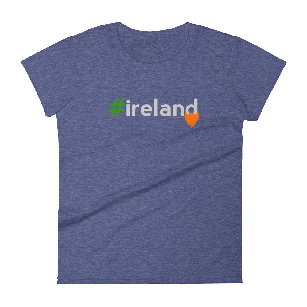 Hashtag Ireland Womens St. Patrick&#39;s Day T-Shirt