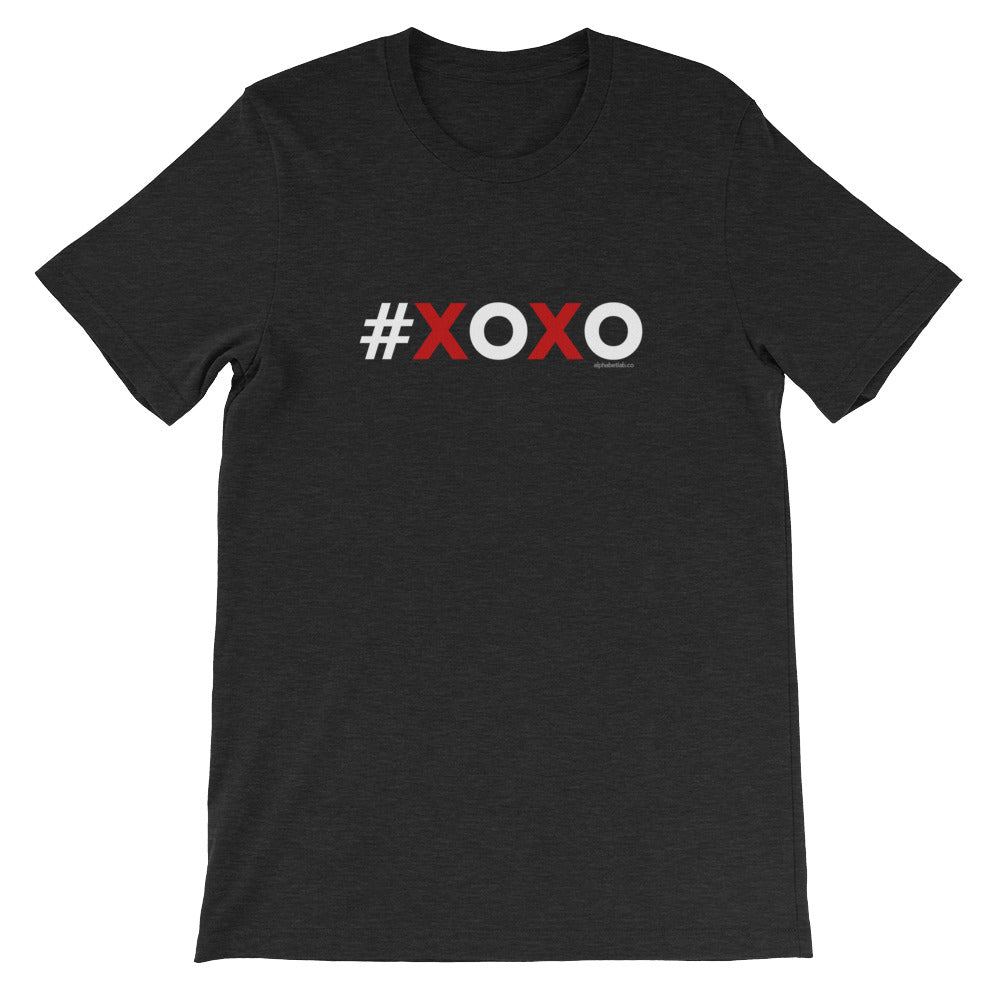 Hashtag XOXO Hugs and Kisses Valentine’s Day Heart T-Shirt