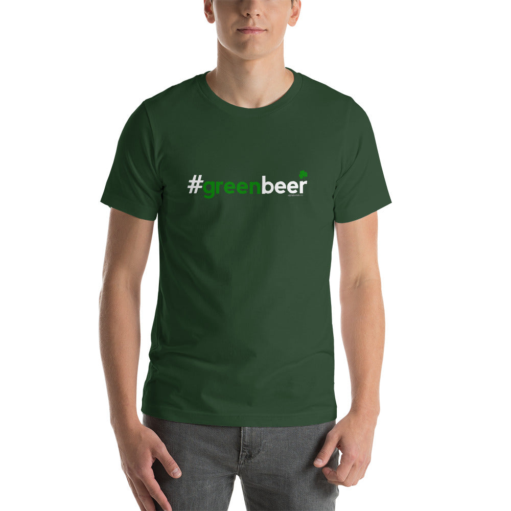 Hashtag Green Beer St Patrick&#39;s Day T-Shirt