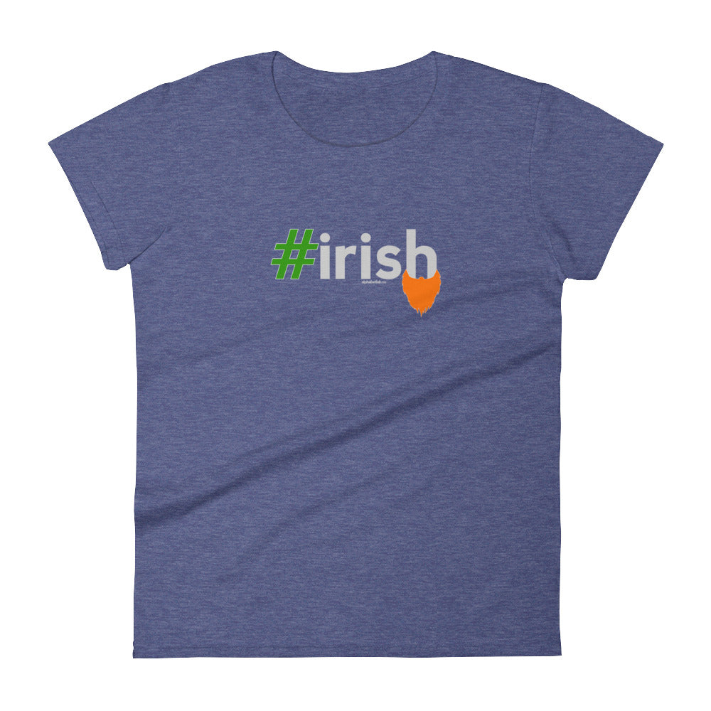 Hashtag Irish Womens St. Patrick&#39;s Day T-Shirt