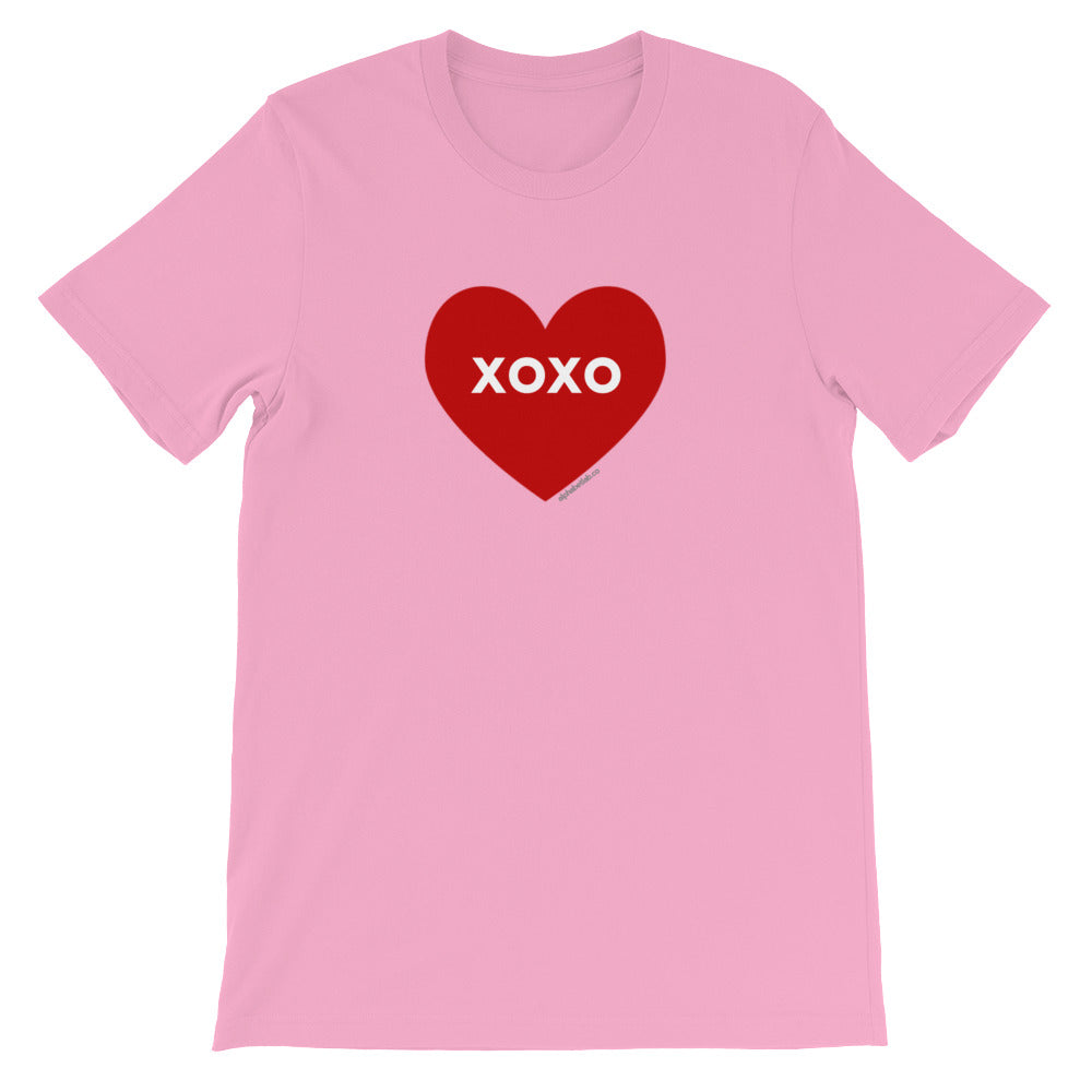 XOXO Hugs and Kisses Heart Valentine’s Day T-Shirt