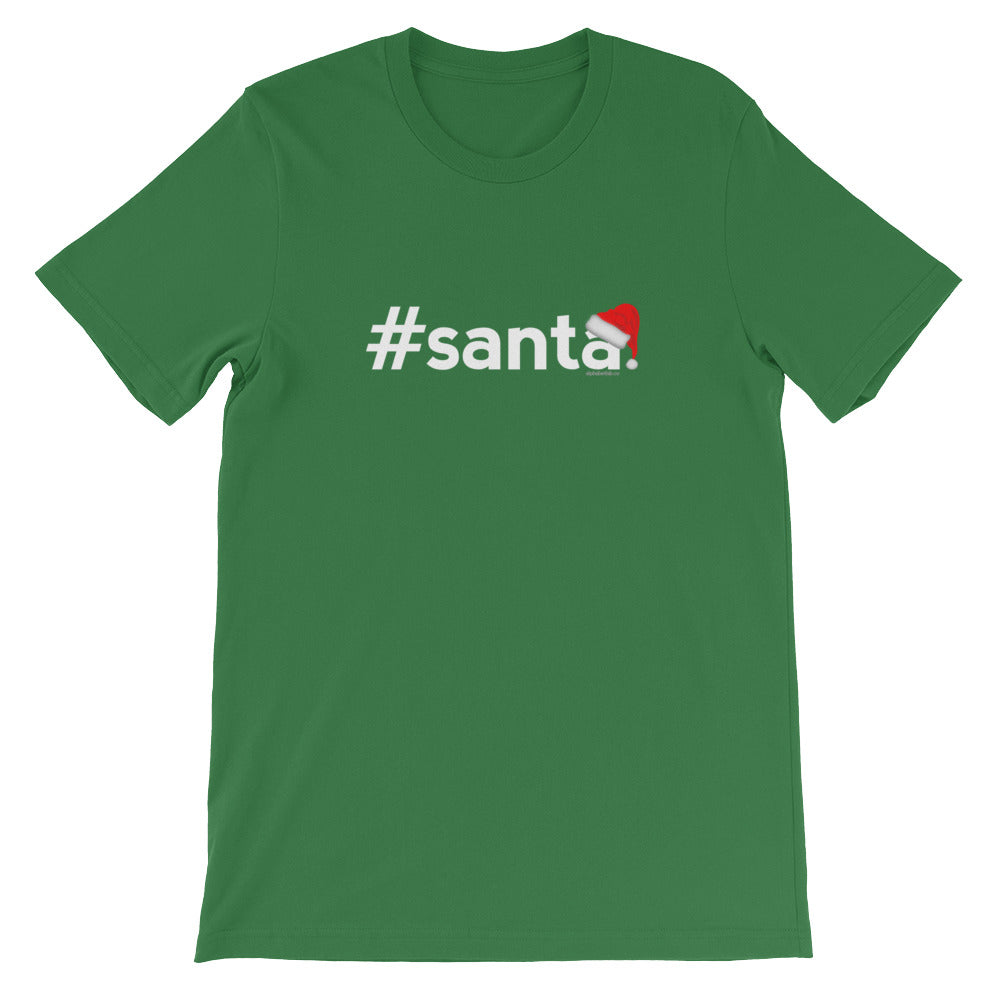 Hashtag Santa Christmas T-Shirt White