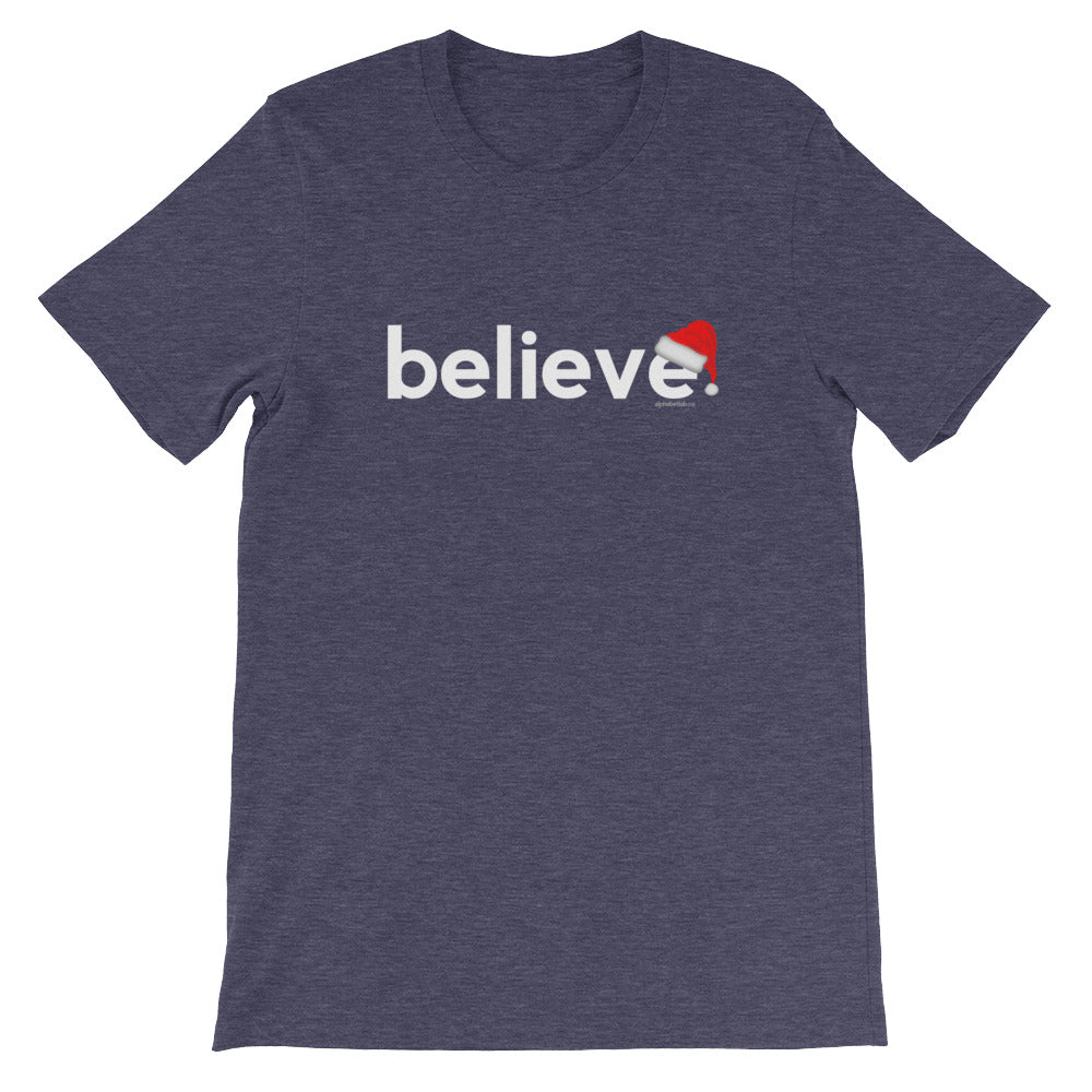 Believe Christmas T-Shirt White