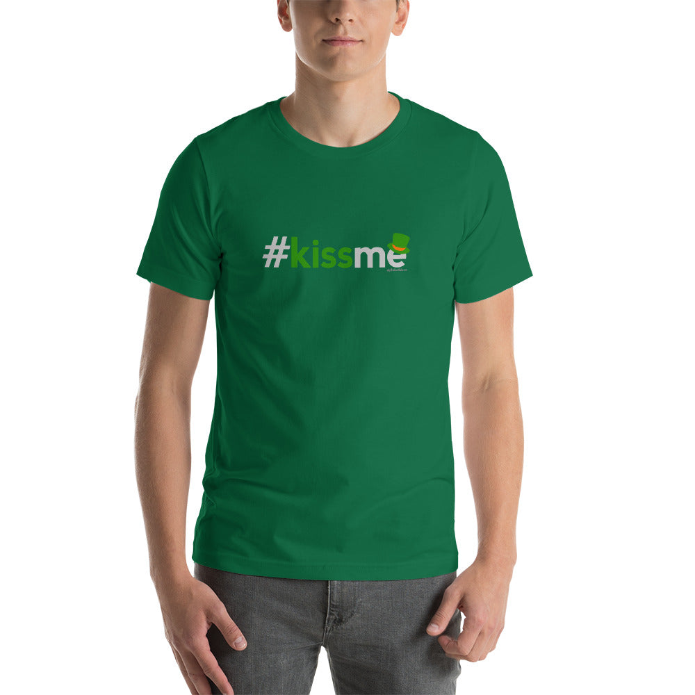Hashtag Kiss Me St Patrick&#39;s Day T-Shirt
