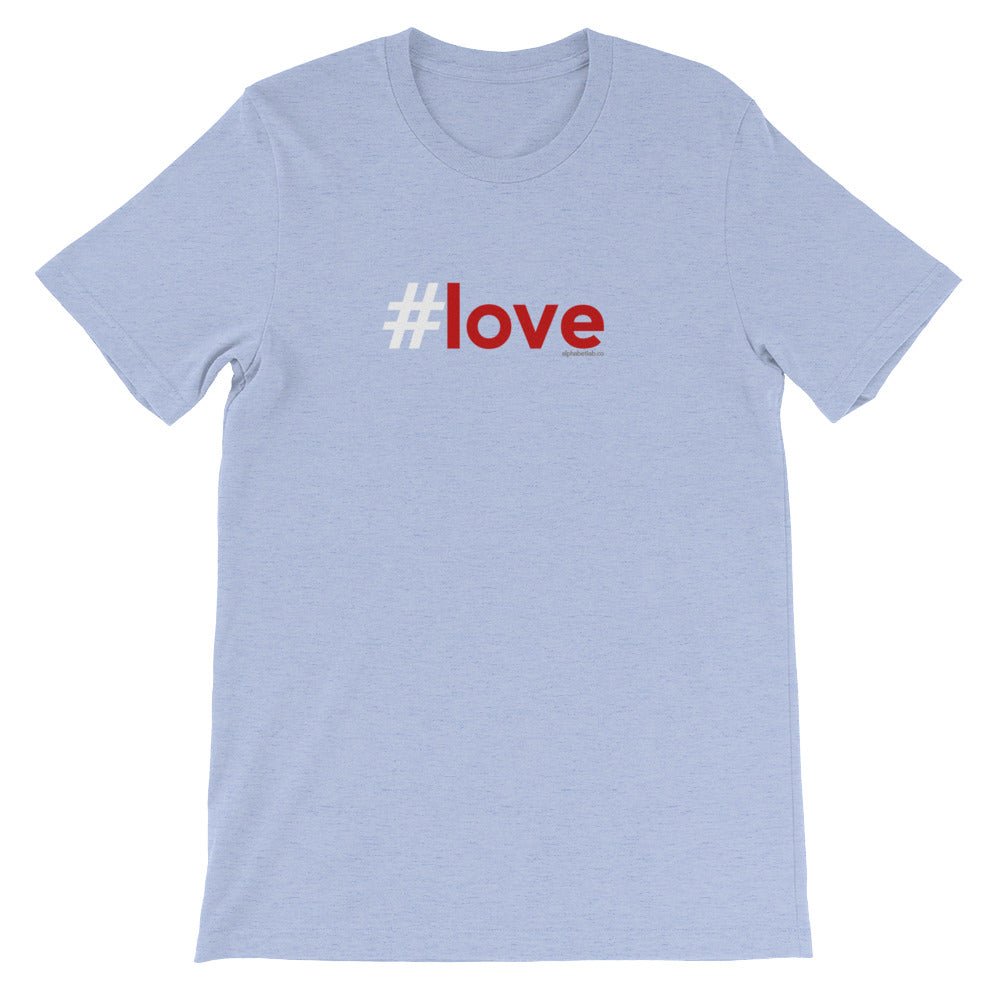 Hashtag Love Red Valentine’s Day T-Shirt