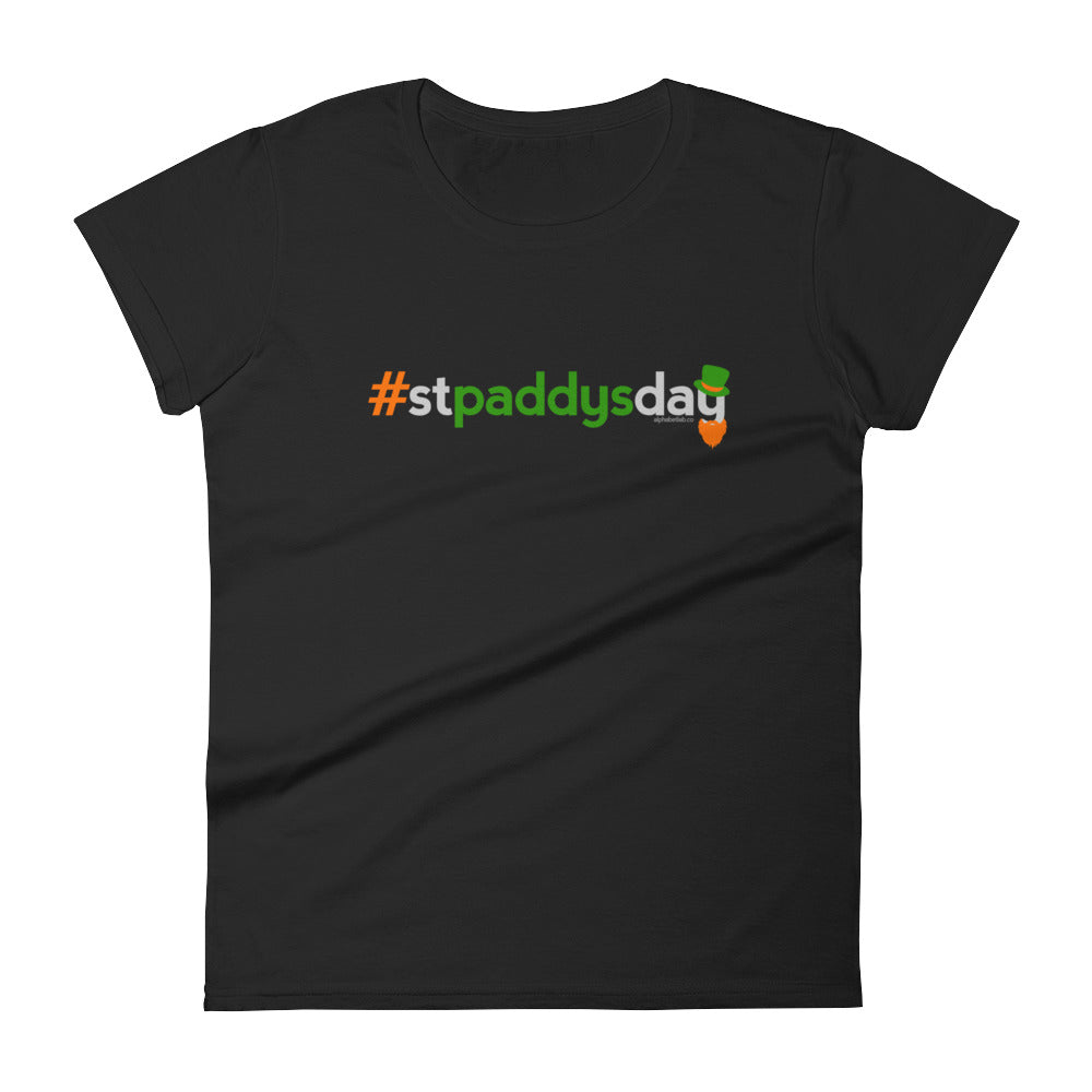Hashtag St Paddy&#39;s Day Womens St. Patrick&#39;s Day T-Shirt