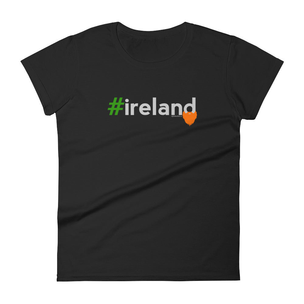 Hashtag Ireland Womens St. Patrick&#39;s Day T-Shirt
