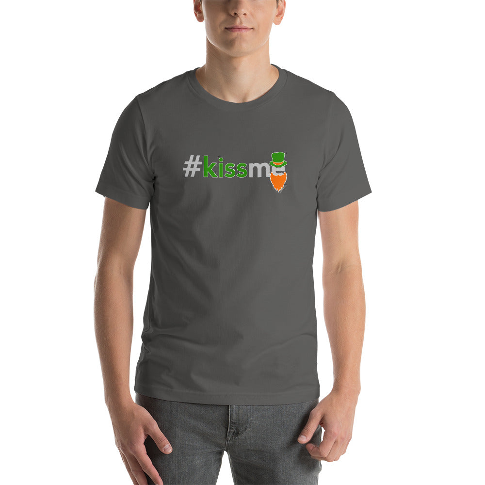 Hashtag Kiss Me St Patrick&#39;s Day T-Shirt
