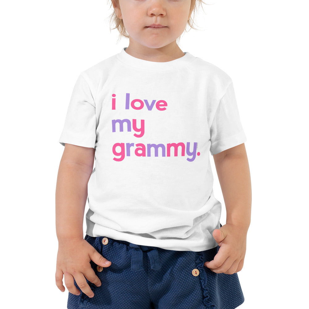 Girls I Love My Grammy T-Shirt - Family Shirts