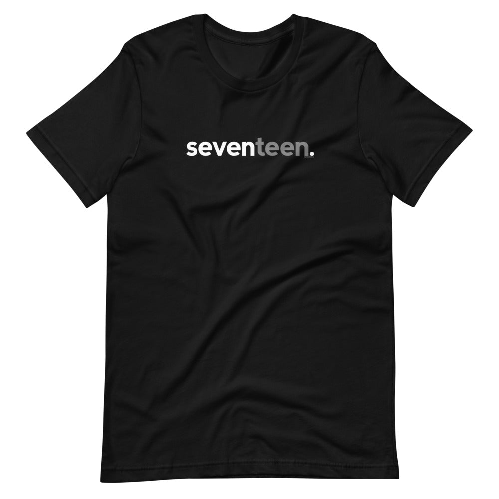 Teens 17th Birthday T-Shirt Seventeen - Original