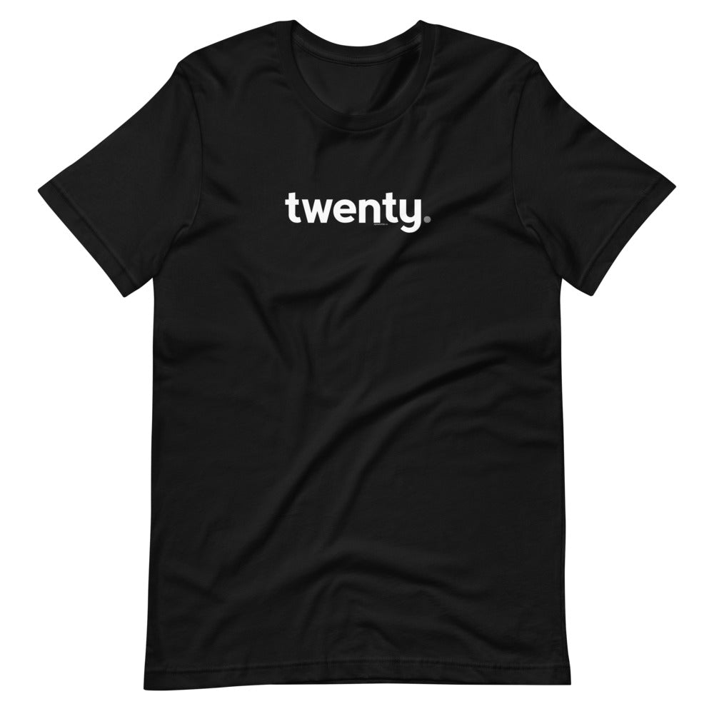 20th Birthday T-Shirt Twenty - Original