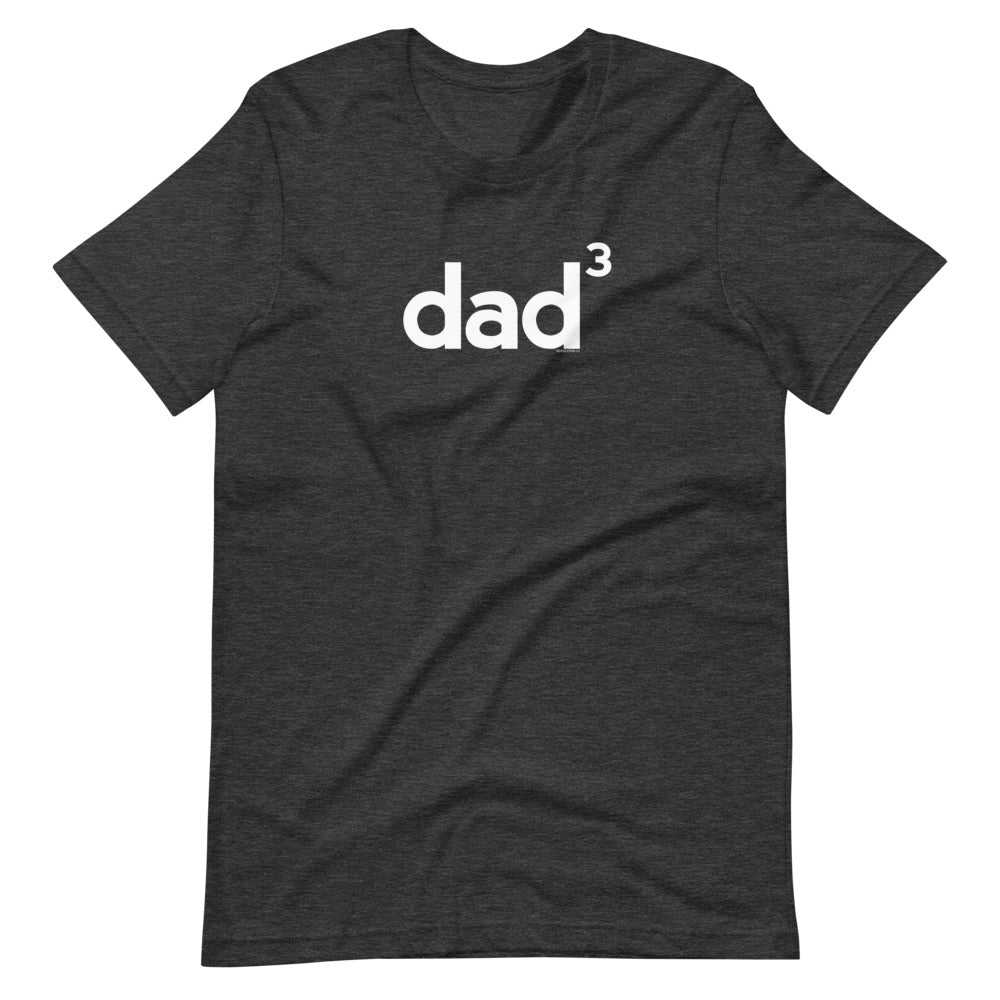 Dad of Three Basic Dad T-Shirt Lower Case - Exponent