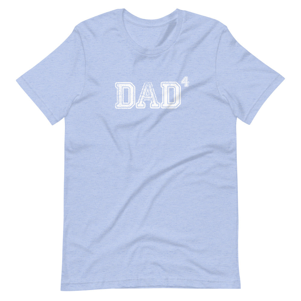 Dad of Four Basic Dad T-Shirt - Exponent