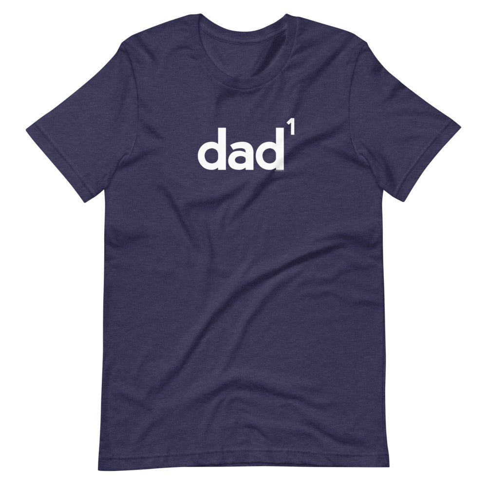 Dad of One Basic Dad T-Shirt Lower Case - Exponent