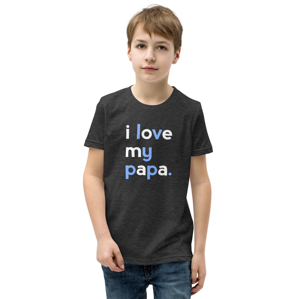 Boys I Love My Papa T-Shirt - Family Shirts