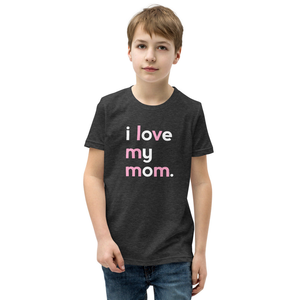 Girls I Love My Mom T-Shirt - Family Shirts