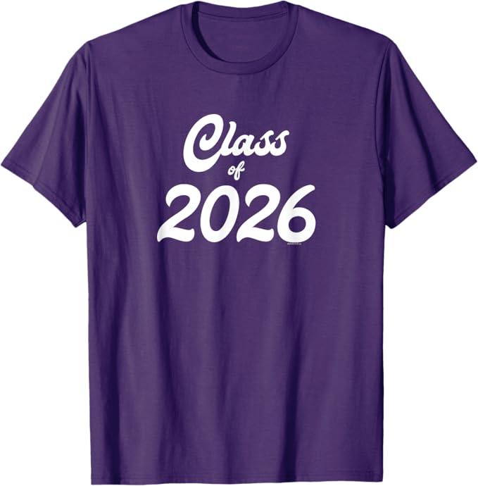 Class of 2026 T-Shirt - Script