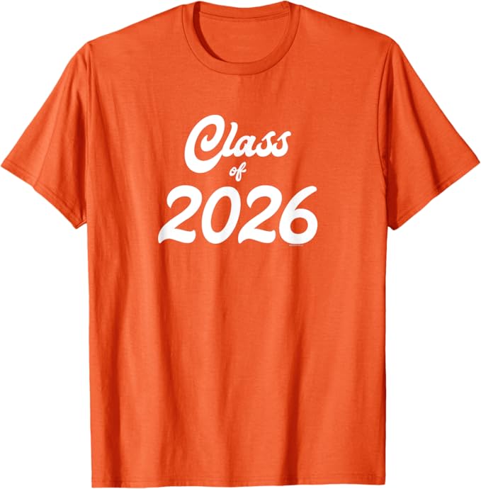 Class of 2026 T-Shirt - Script