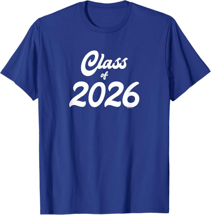 Class of 2026 T-Shirt - Script