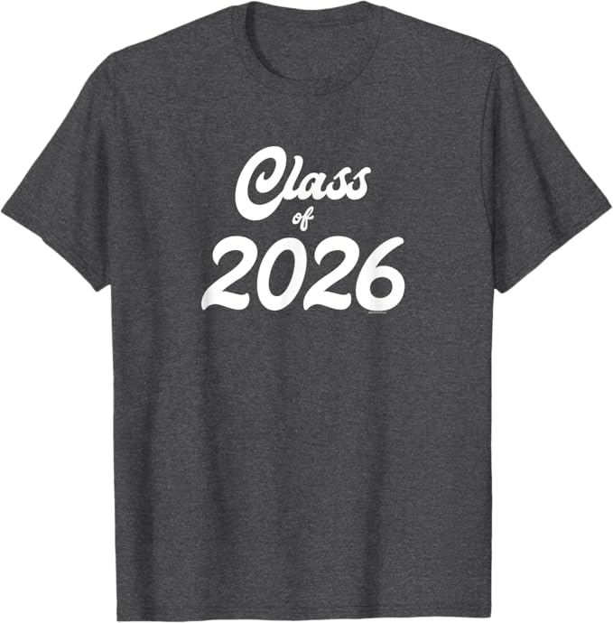 Class of 2026 T-Shirt - Script