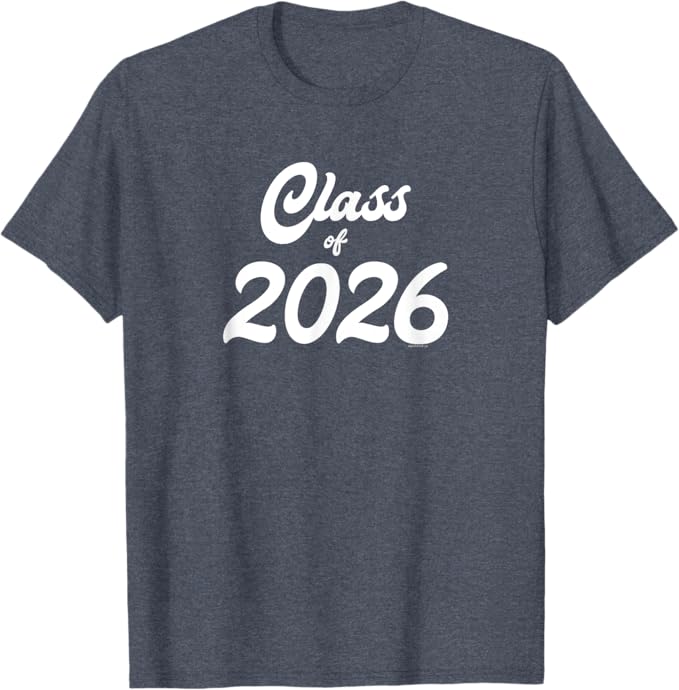 Class of 2026 T-Shirt - Script