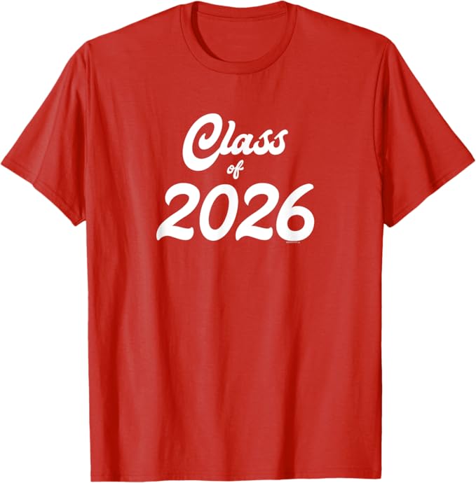 Class of 2026 T-Shirt - Script