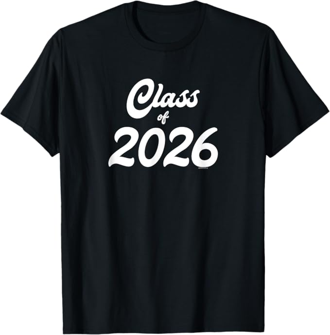 Class of 2026 T-Shirt - Script